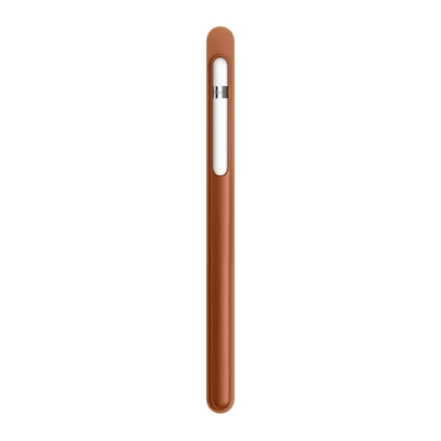 Genuine / Official Apple Pencil Leather Case - Saddle Brown