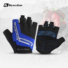 Men Breathable Anti-Slip Cycling Gloves Half Finger Mountain Bike Biking Gloves