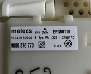 Geschirrspüler Elektronik EPG 60110