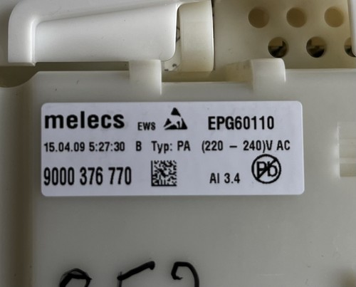 Geschirrspüler Elektronik EPG 60110