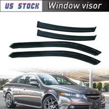 Fit For Acura TL 2004-2008 Window Visors Vent Sun Shade Rain Guard Deflector