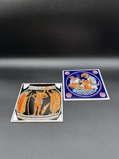 Hand Made NIARCHOS HELLAS Greek Tiles, Greek Mythology (2)