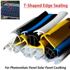 T-Shaped Edge Sealing Rubber Strip For Photovoltaic Panel Solar Panel Caulking