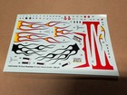 WOW 1932 Ford Roadster Decals Flames Logos  Revell 1/25 Scale HOT ROD Rat Look — photo 1