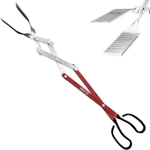3 in 1 Barbecue Tool 26-inch - Extra Light and Super Long Heavy Duty Tongs,,,