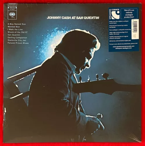 Johnny Cash – At San Quentin – SEALED – Audiophile Vinyl LP