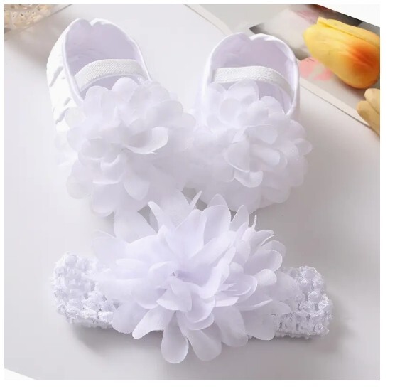 Size 6-12 Months With Matching Headband