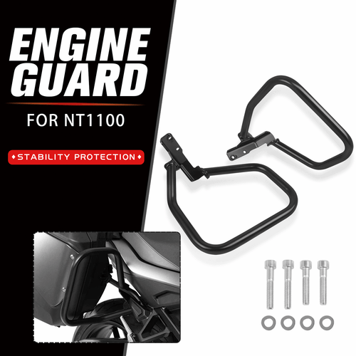 Saddlebag Engine Guards Crash Bars Rear Fit For Honda NT1100 NT 1100