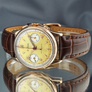 SWISS-VINTAGE-CHRONOGRAPH-LE-PHARE-GOLD-PLATED-ST-STEEL-MANUAL-WIND-GENTS-WATCH