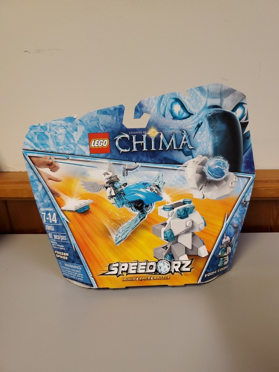 NEW* LEGO Legend of Chima: Frozen Spikes 70151 81 PCS Speedorz