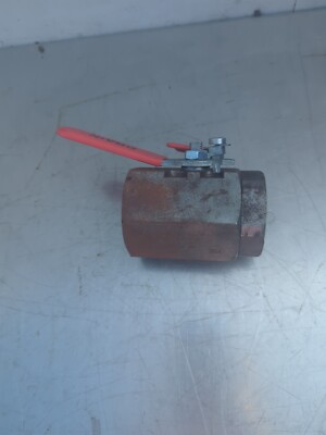 Drain Steel Ball Valve with locking handle 1-1/2-In 69-4-RT-6-FCO  NSF component