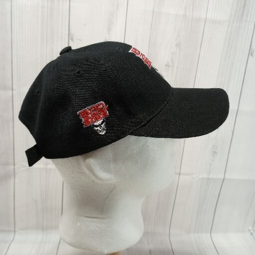 Bad 2 Da' Bone Hat Cap Black Adjustable Skull Biker Cap/Hat *Brand New* - Picture 6 of 8