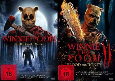 Winnie the Pooh: Blood and Honey 1+2 im Set # DVD-NEU