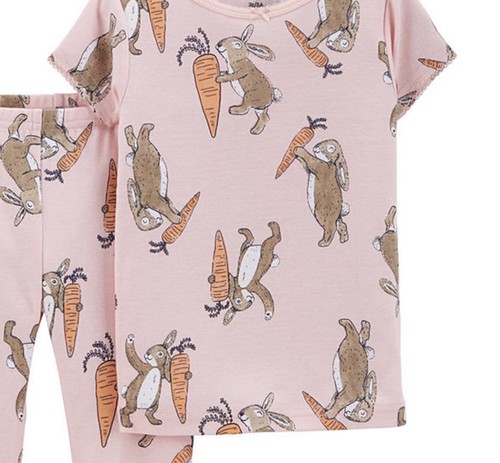Nwt 2t 14 10 6 8 7 12 Easter bunny rabbit pajamas carters matching family easter - Picture 2 of 9