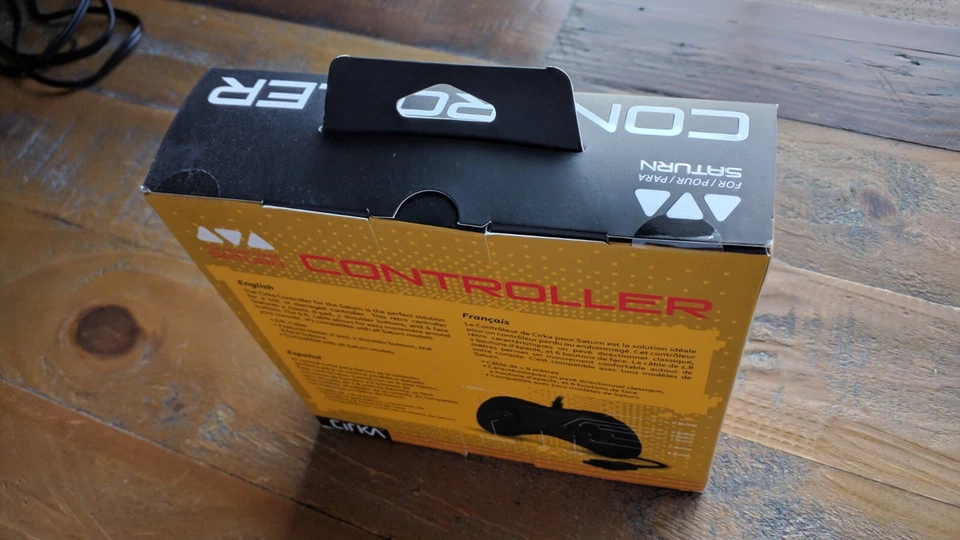 NEW ✹ Sega Saturn Controller CIRKA ✹ MK-80100 Control Pad In Box ✹ USA - Image 3 of 4