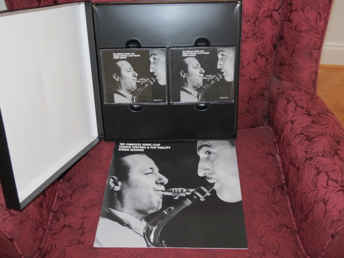 CHARLIE VENTURA & FLIP PHILLIPS - MOSAIC: THE COMPLETE VERVE/CLEF