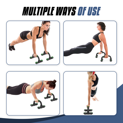 2 PCS Push Up Bars Stand Foam Handle Fitness Workout Arm Chest Strenth Training - Picture 11 of 11