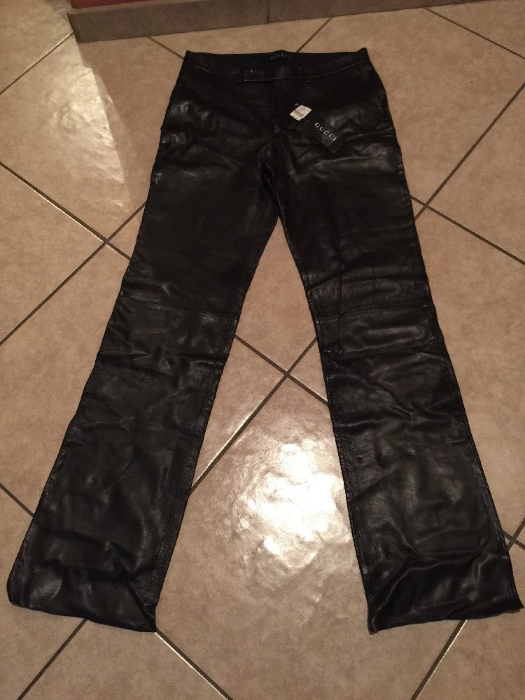 Gucci Leather Pants for Women for sale | eBay