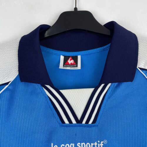 Manchester City 1999-2001 Haaland Vintage Home Shirt Jersey Le coq Sportif 38-40 - Picture 4 of 23
