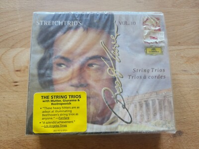 Beethoven 2CD NEW SEALED Streichtrios String Trios Vol 10 Mutter Giuranna NICE!