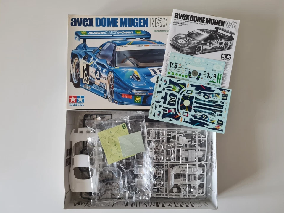 Tamiya 24193 1/24 Avex DOME Mugen NSX Plastic Model Kit - Immagine 2 di 4