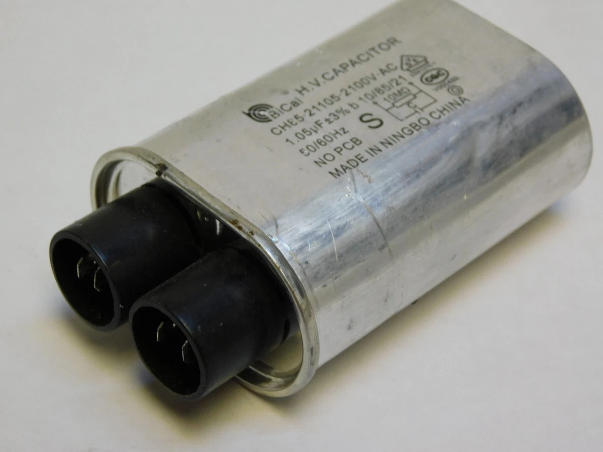 GE Genuine OEM WB27X11033 1.05uF 2100V Microwave Capacitor
