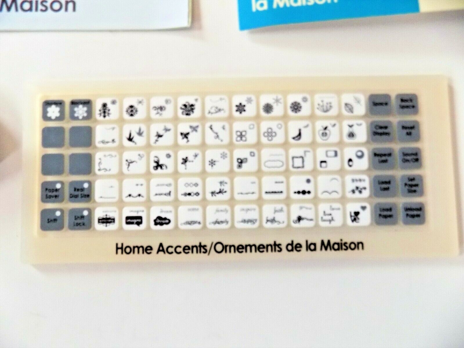 Cricut Cartridge "Home Accents" Inspirational Family Scrapbooking Craft Teacher eBay