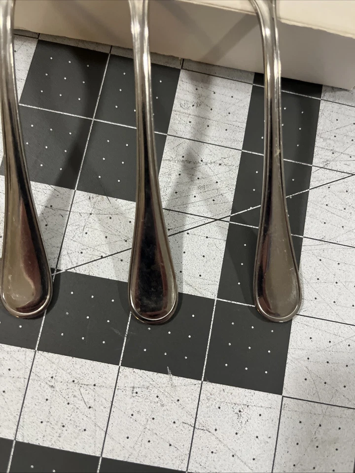 BSF Tivoli Edelstahl (4) Salad Forks Stainless Flatware 18/8 Replacement - Image 3 of 4