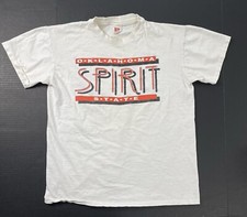 Vintage Oklahoma State Cowboys NCAA Spirit Single Stitch XL T-Shirt USA READ 