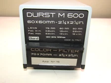 Durst M600 Repro Vision 60mm x 60mm Color Filter Enlarger Head W/Filter Drawer
