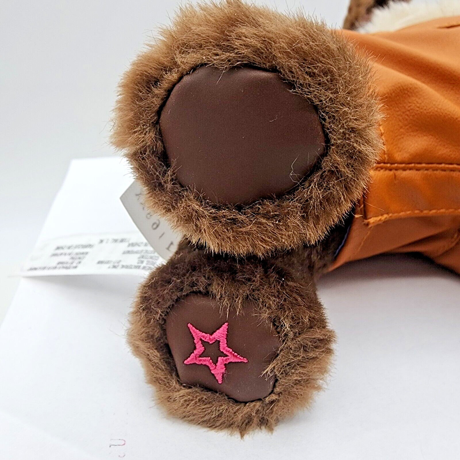 Ruff And Ready American Girl Doll Pet Dog Chocolate Brown Lab Pet Dog w Bone EC