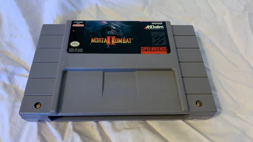 SNES 1994 Mortal Kombat II TESTED Cartridge Only
