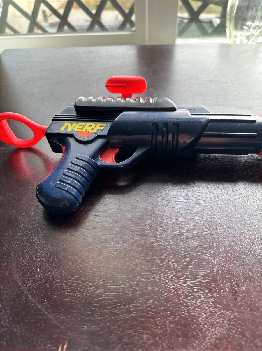 VTG 1993 Kenner Nerf Sharp Shooter Single Shot Pull Back Dart Gun