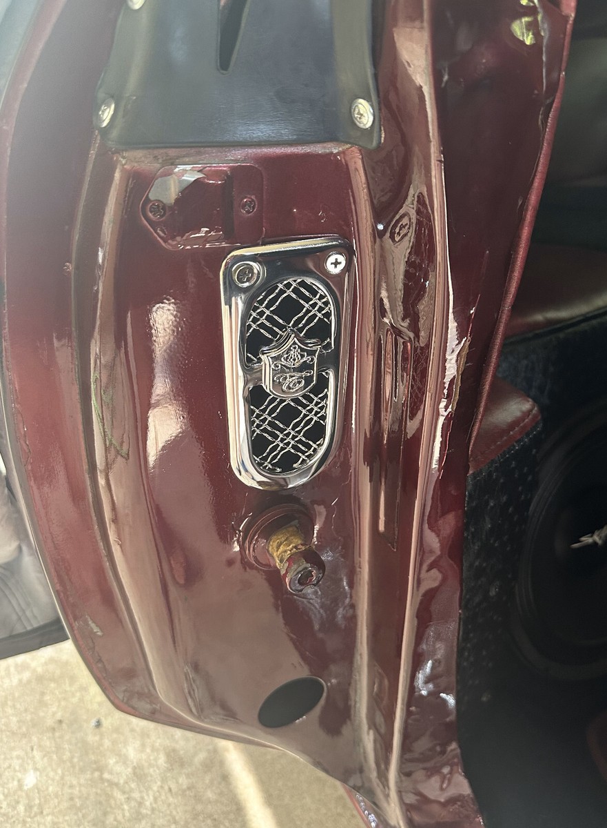 1972-1976 Chevy Impala Caprice Chrome Mesh Door Jamb Vents Tiarra