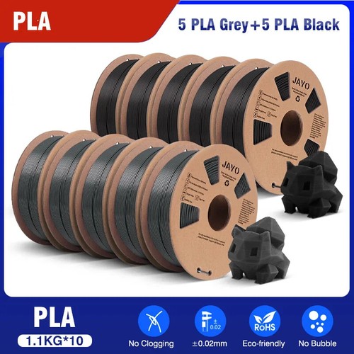 PLAMATTE Filament 3D Druck 1.75mm 10Rolls 100% No Bubble FDM 3D Printer Material - 第 11/67 張圖片