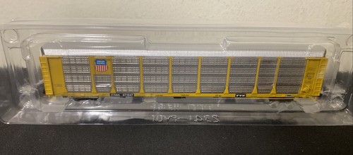 Red Caboose N Scale RM-19001-6 Union Pacific UP Bi-Level Auto Rack Closed Ends - Picture 3 of 6