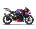 Complete Graphic Kit Decal Sticker Set "Purge" for GSXR-1000 2009-2016