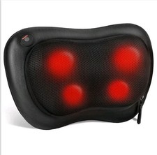 ALLJOY Massagegerät mit Wärmefunktion Shiatsu Massage für Nacken Schulter Rücken