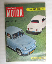 Modern Motor Magazine May 1955  - NEW VAUXHAUL COVER - BUY IT NOW - #7