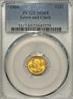 1904 Lewis and Clark Gold Commemorative — photo from another recent sale