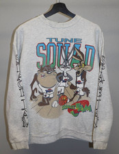 VTG Space Jam Sweatshirt 1996 Tune Squad Looney Tunes Shirt Crewneck Mens Large