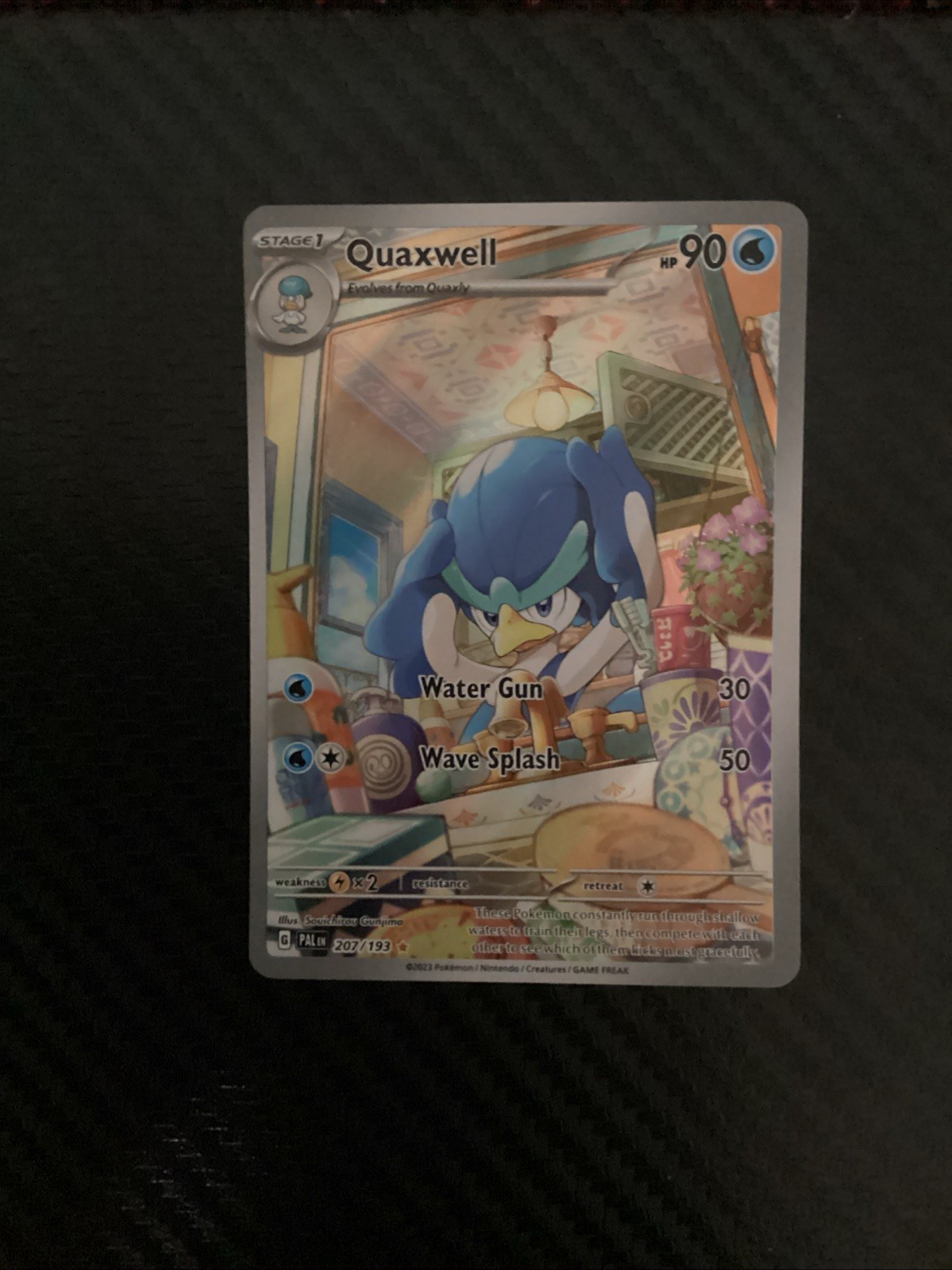 Quaxwell 207/193 Sv02: Paldea Evolved Holo NM
