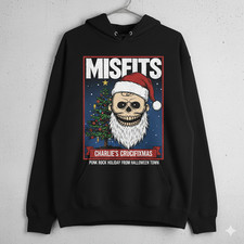 Misfits Rock Band Christmas Hoodie Cotton Unisex All Sizes ZL2167