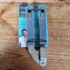 Gino D'Acampo Garlic Press With Soft Grip Handle Dishwasher Safe