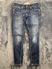 ARIAT Real Denim Skinny Jeans Womens 29x28 Blue Medium Wash Mid Rise Stretch