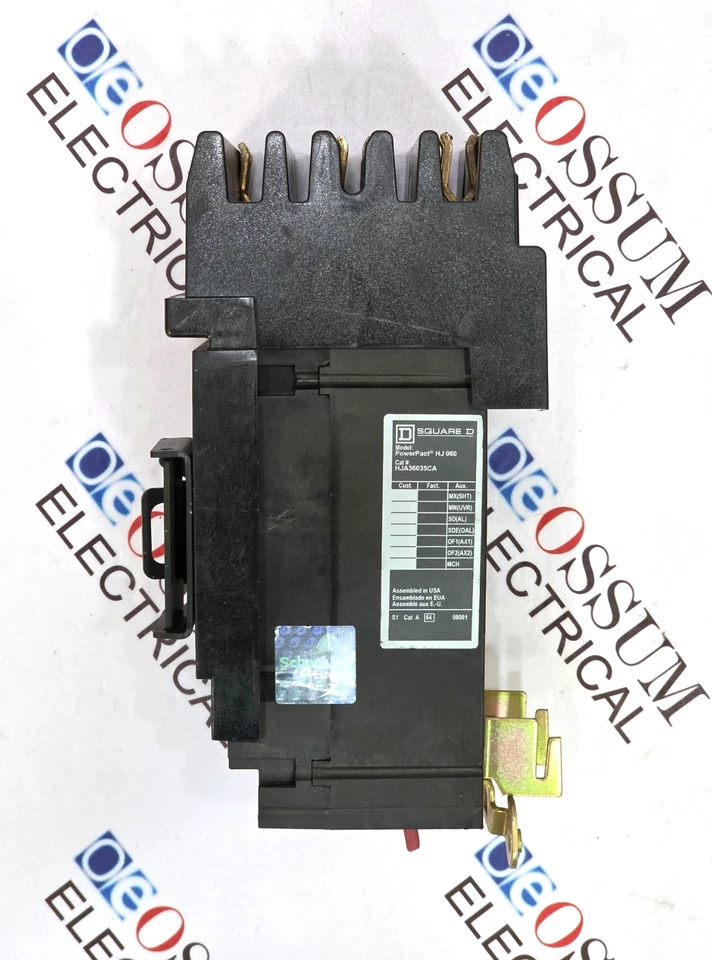 SQUARE D HJ 060 HJA36035CA POWERPACT CIRCUIT DISJONCTEUR 35 A 3 POLE 08091 - Photo 3/4