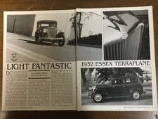 9048 Article Pictorial Drive Report 1932 Essex Terraplane 8 Page
