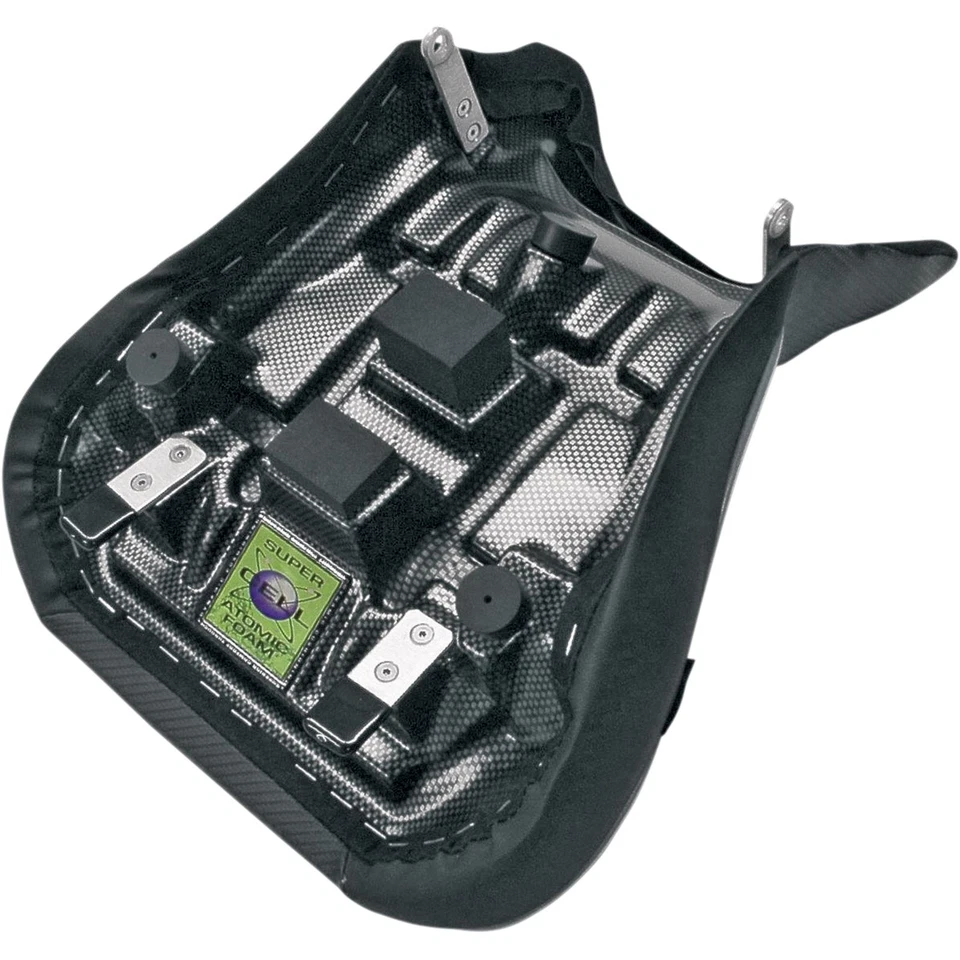 Asiento World Sport™ - carbono FX con cubierta para Suzuki SV - negro WSP-596-19 Foto 2 de 4