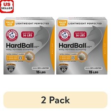 Lightweight Cat Litter HardBall Ultra Compact Clumping Odor Control 15lb Box New