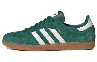 Adidas Samba Og 'Core Green/Core White/Gum' Sneakers - HP7902 MT